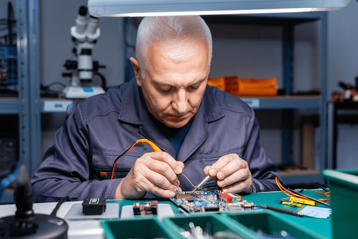 Процесс ремонта техники Pulsar в pulsarservis